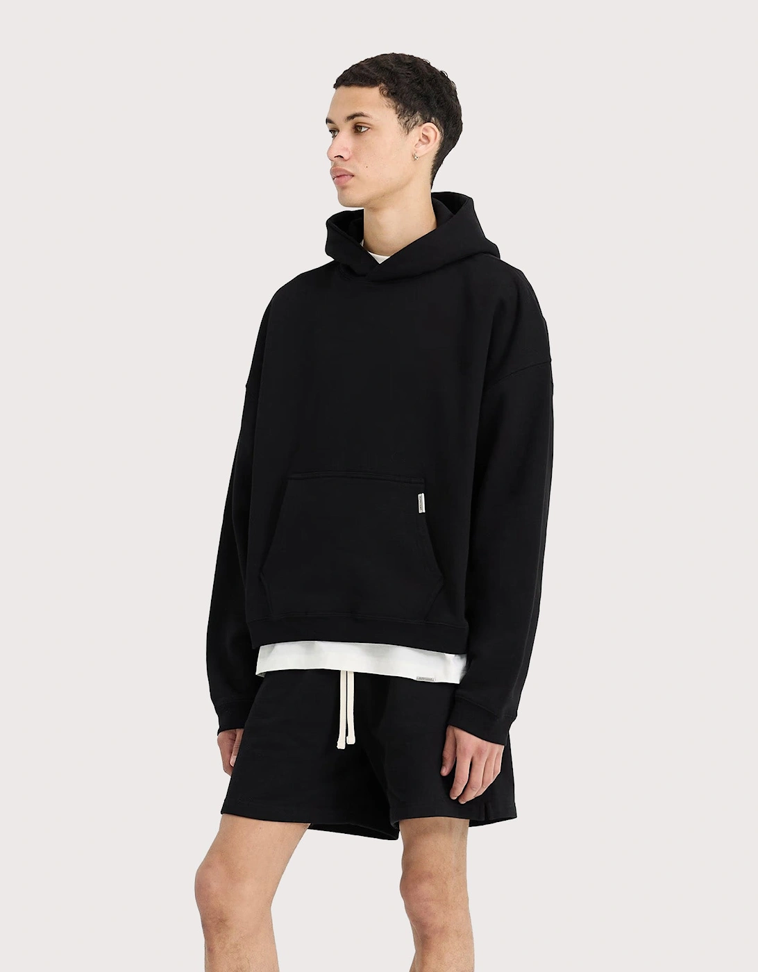 Initial Boxy Oversized Hoodie