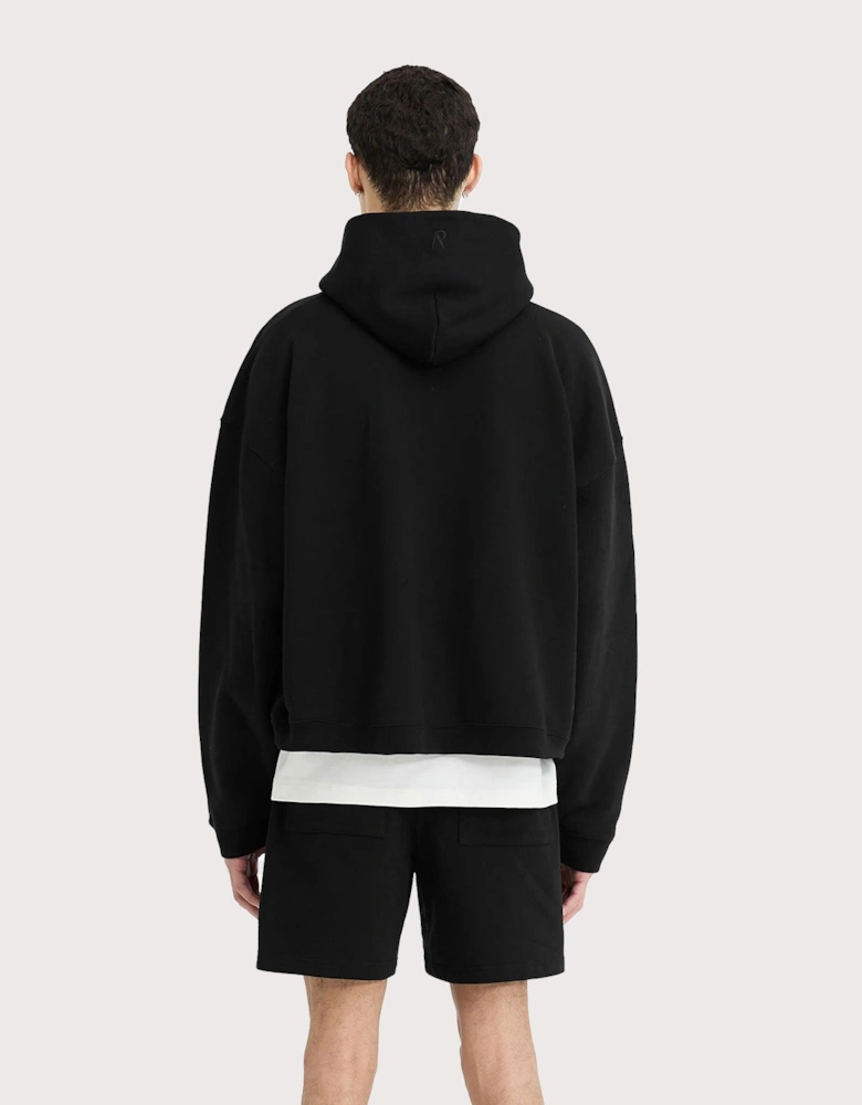 Initial Boxy Oversized Hoodie