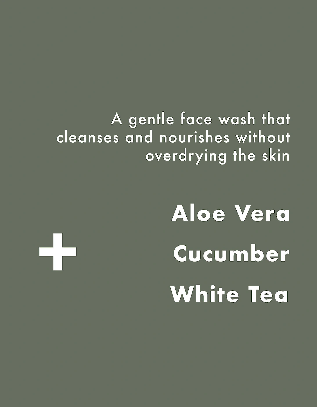 Sensitive Face Wash 125ml, Mens Cleanser, Facewash for Men