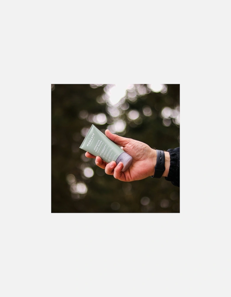 Sensitive Face Wash 125ml, Mens Cleanser, Facewash for Men