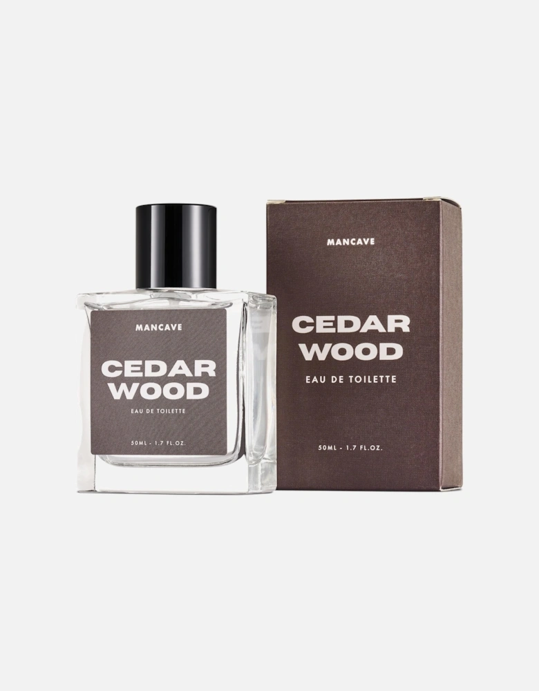 Cedarwood Eau De Toilette Spray 50ml, Mens Gifts, BodySpray