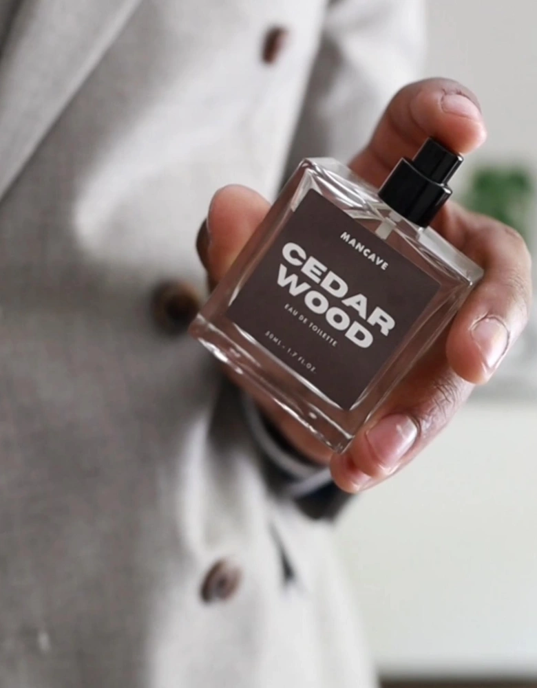 Cedarwood Eau De Toilette Spray 50ml, Mens Gifts, BodySpray