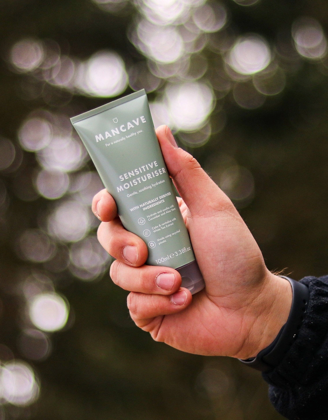 Sensitive Moisturiser 100ml, Mens Moisturiser, Skincare