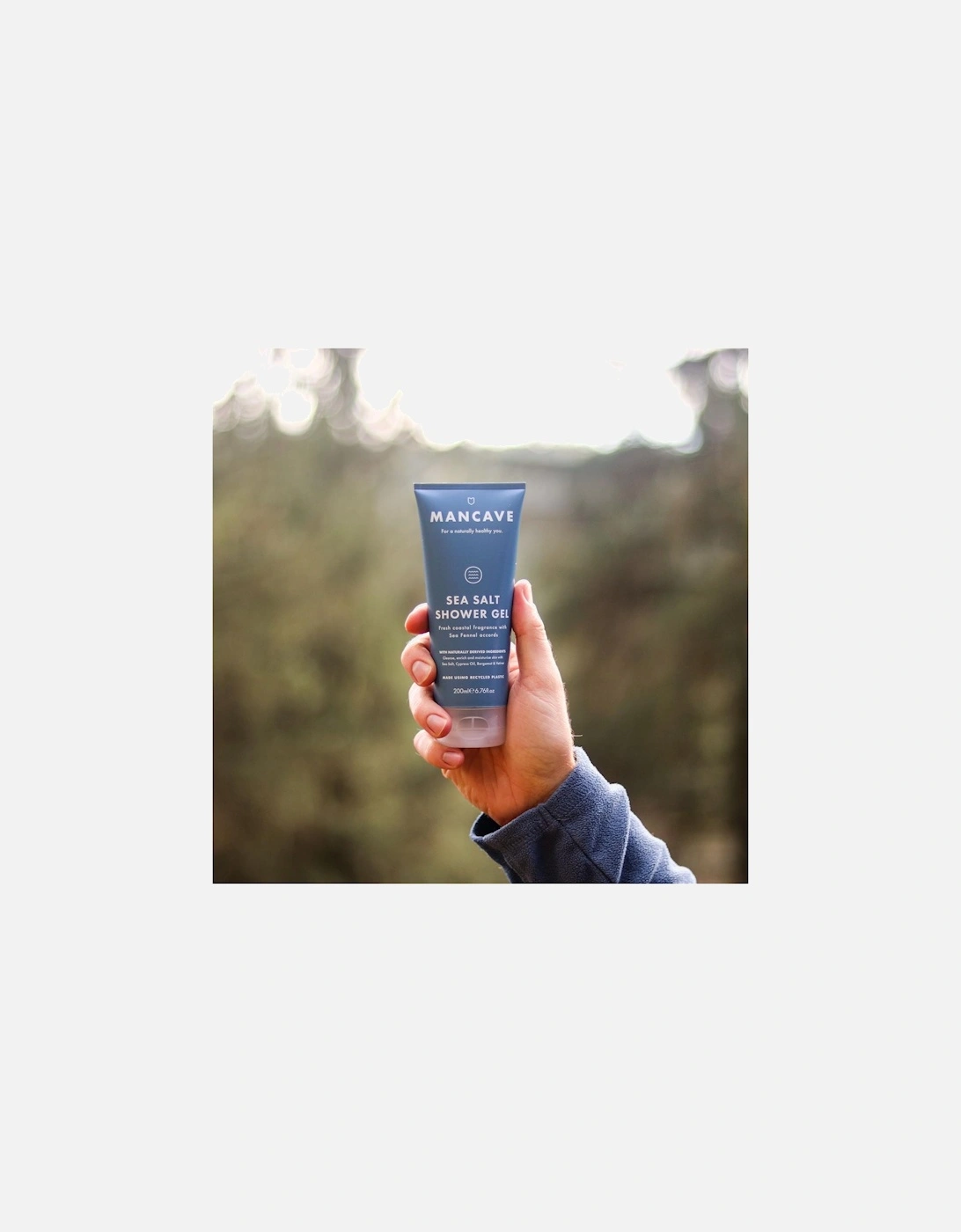 Sea Salt Shower Gel 200ml, Mens Shower Gel, Fathers Day Gift