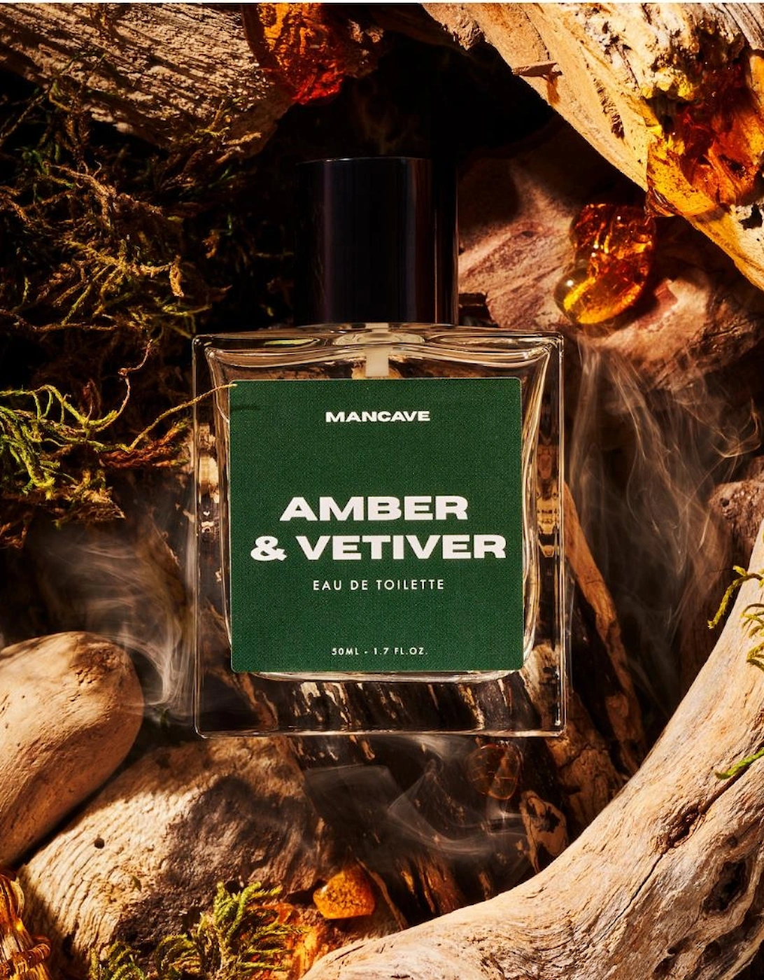 Amber & Vetiver EDT Fragrance Spray 50ml, mens gifts, Christmas Gifts