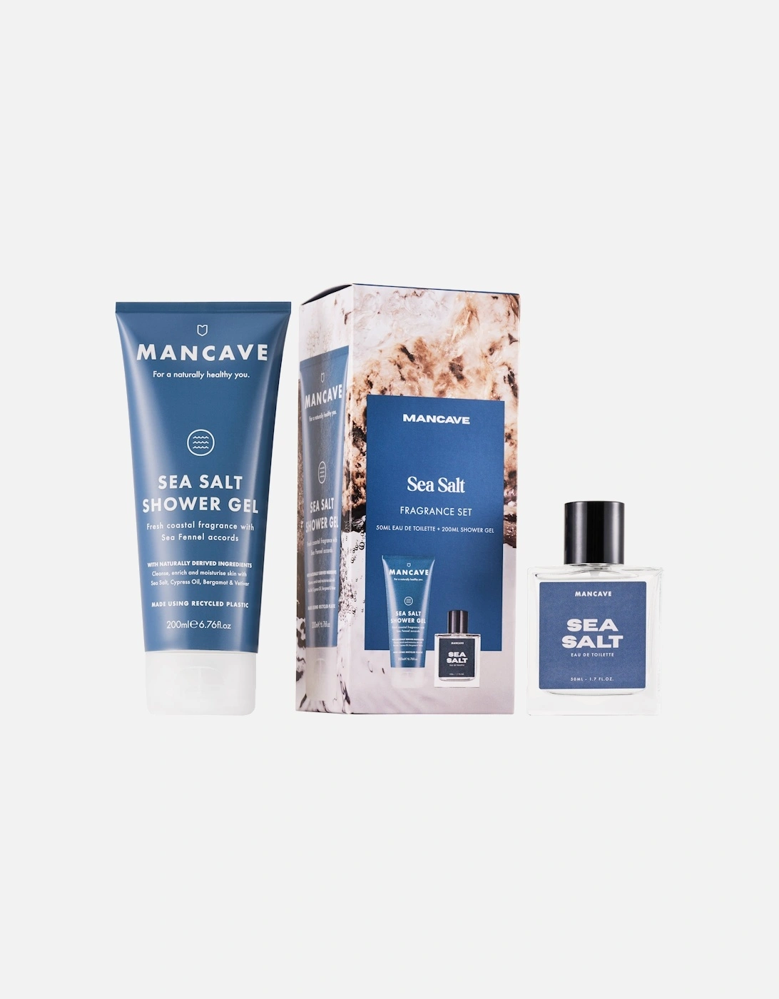 Mens Premium Fragrance Set, Sea Salt, Mens Gifts, Blackspice Body Scrub 500ml, Mens Shower Gel, Blackspice Body Scrub 500ml, Mens Shower Gel, Christmas Gifts, 7 of 6