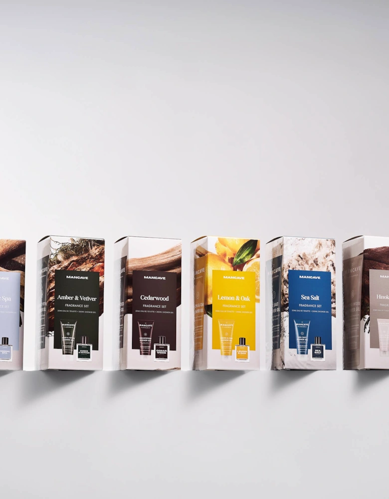 Mens Premium Fragrance Set, Sea Salt, Mens Gifts, Blackspice Body Scrub 500ml, Mens Shower Gel, Blackspice Body Scrub 500ml, Mens Shower Gel, Christmas Gifts