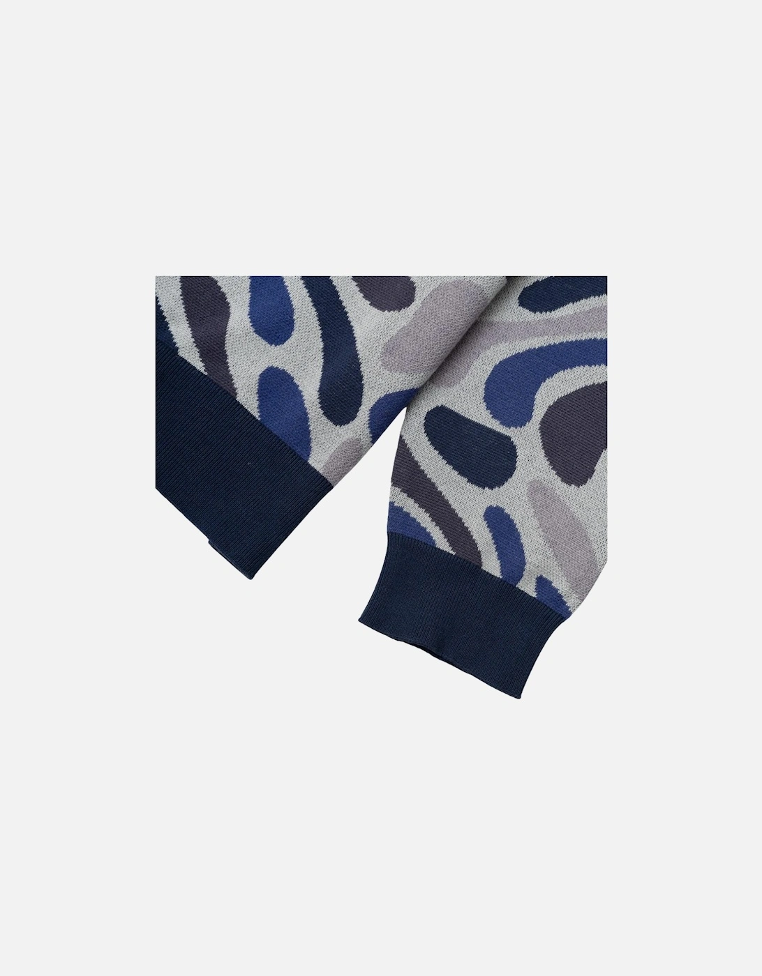 Blended Camo Knit Sweat - Midnight Camo