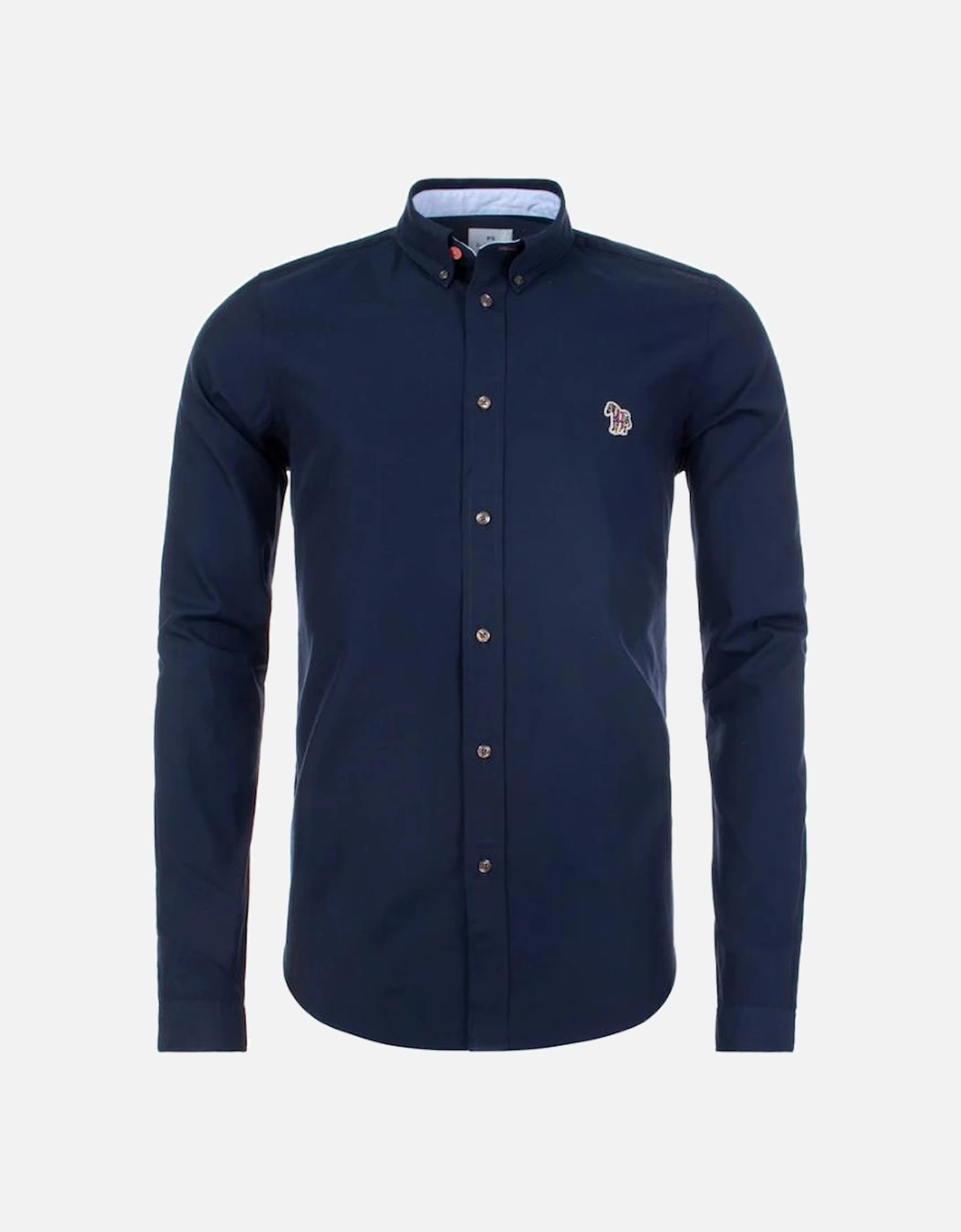 LS Tailored Fit Shirt Zebra Badge - Inky, 4 of 3