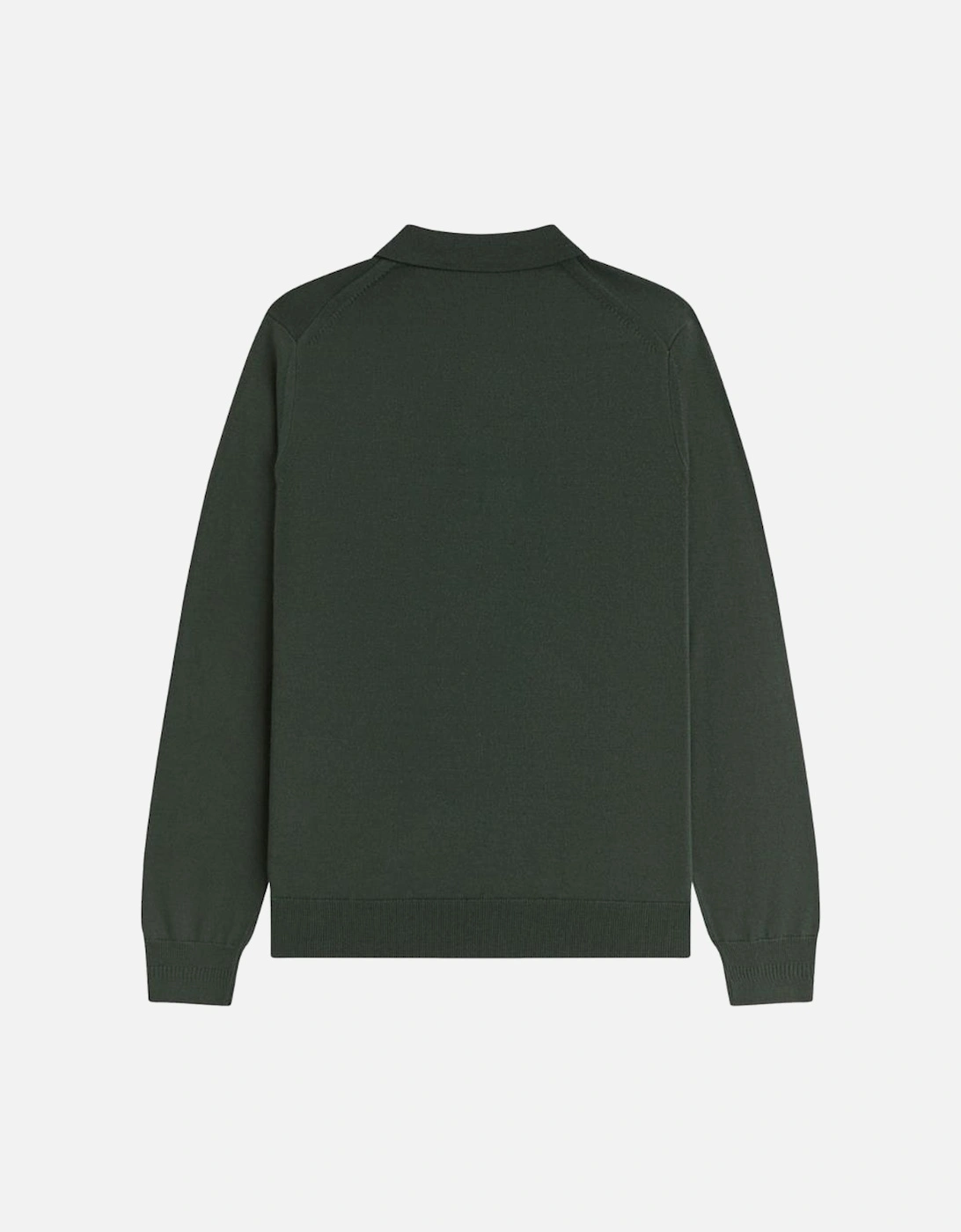 Classic Knitted LS Polo - Court Green, 6 of 5