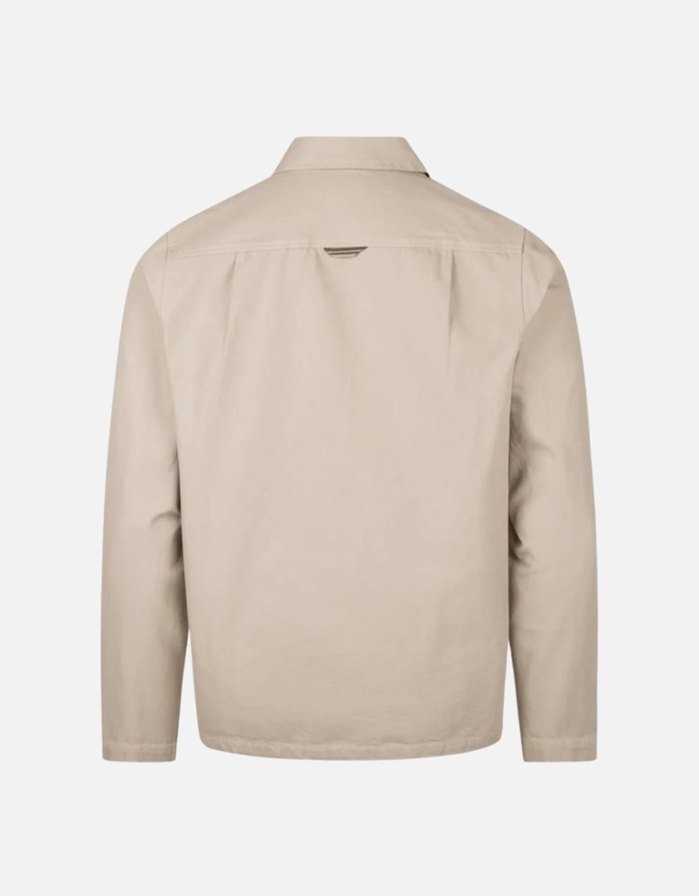 Canvas Overshirt - Warm Oat