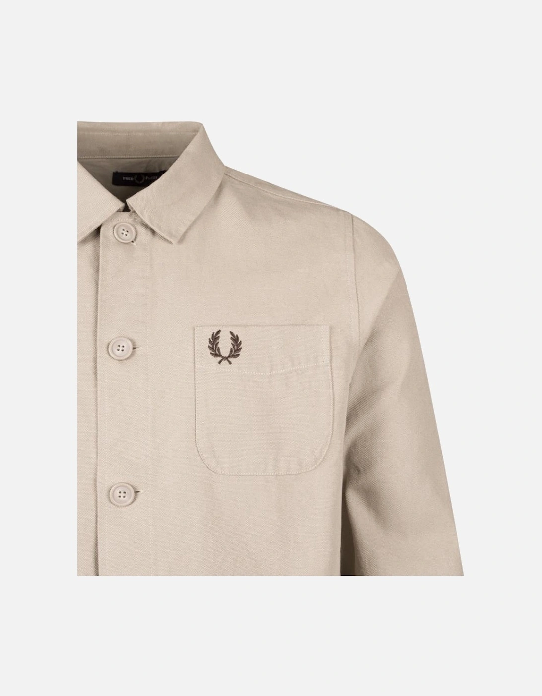 Canvas Overshirt - Warm Oat