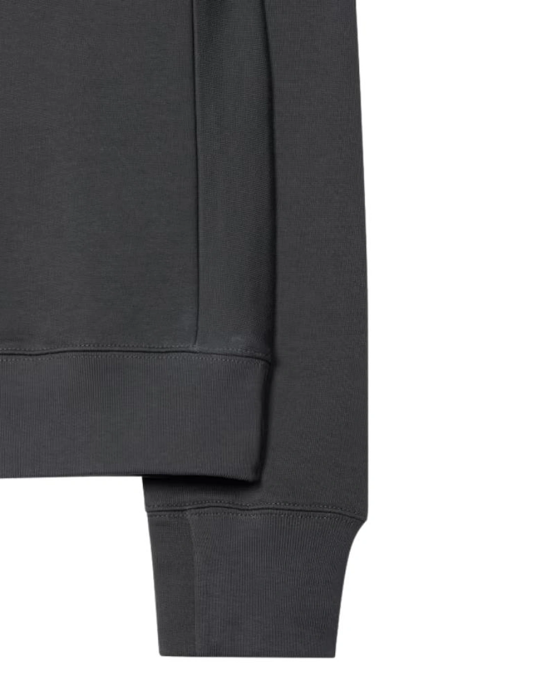 Regular Fit Sweatshirt Zebra Badge - Slate