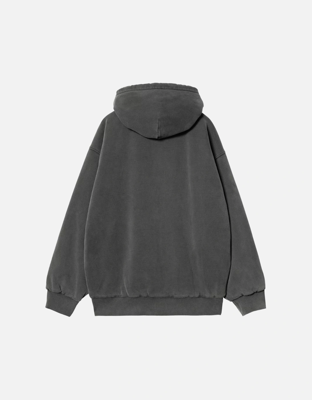Hooded Vista Jacket Cotton Sweat - Black