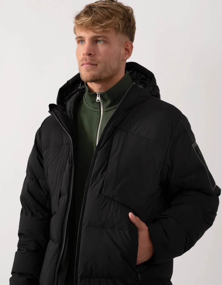 BOSS Green Riplite Mens Puffer Jacket - Black 001