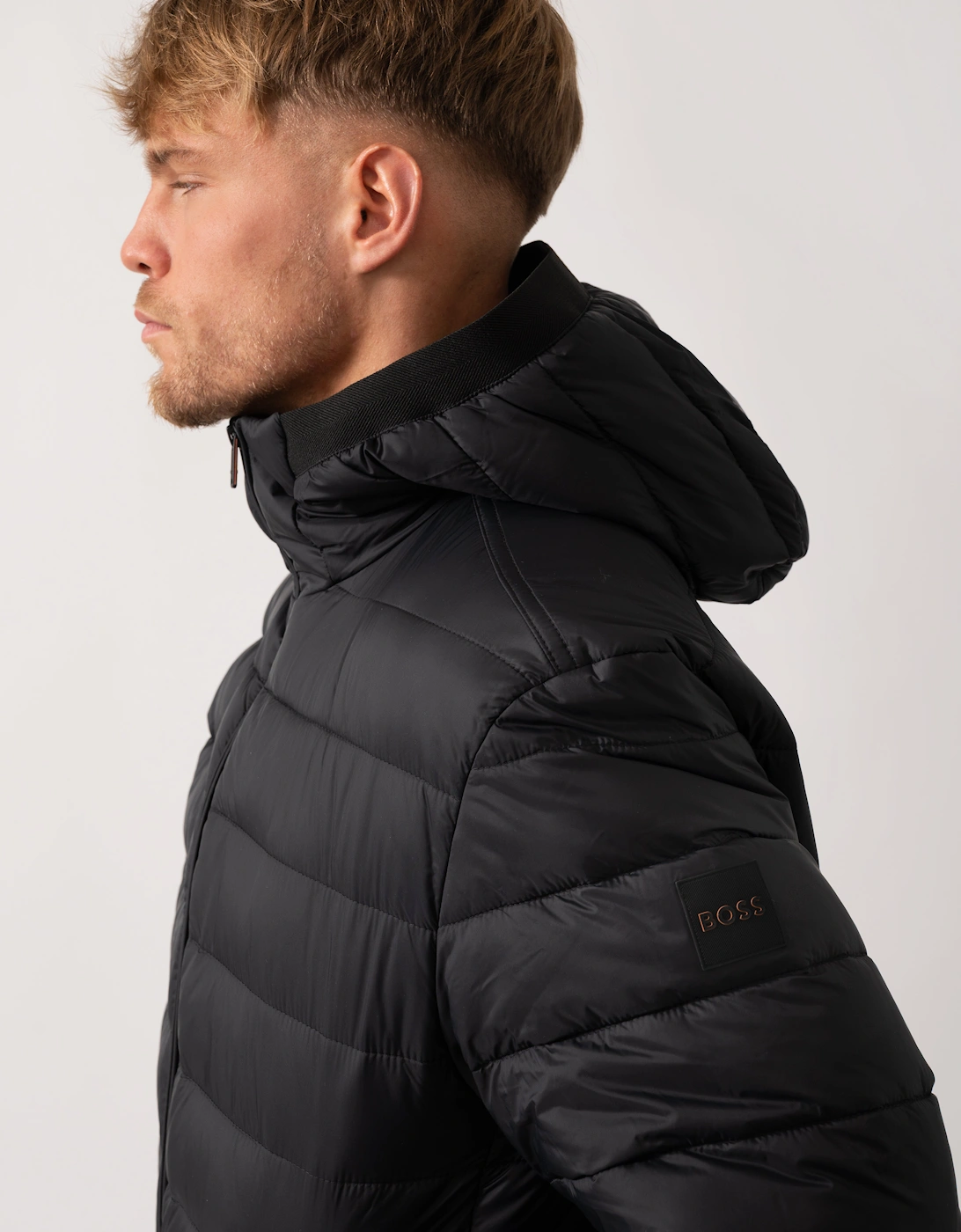 BOSS Orange Odenis Mens Jacket - Black 001