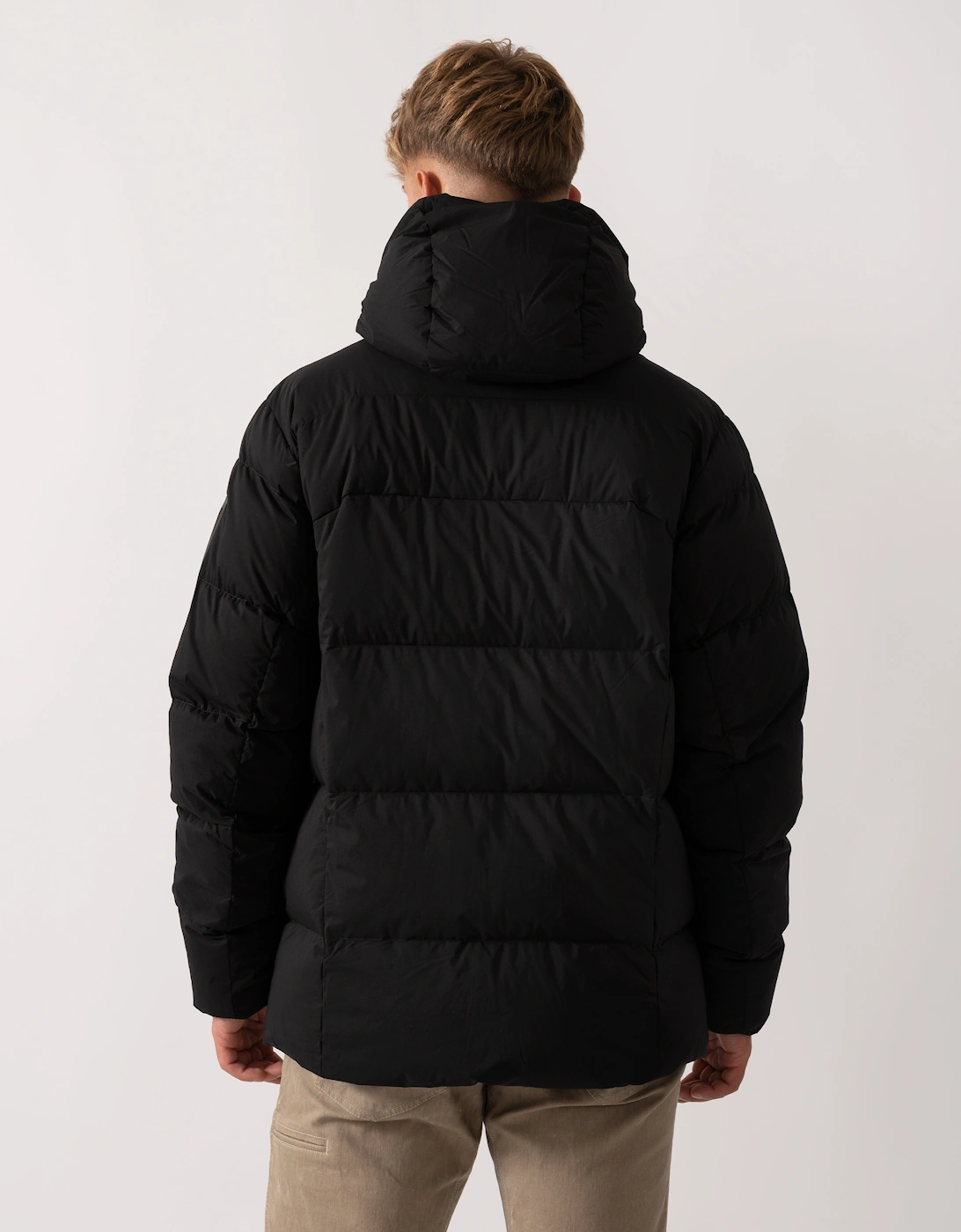 BOSS Green Riplite Mens Puffer Jacket - Black 001