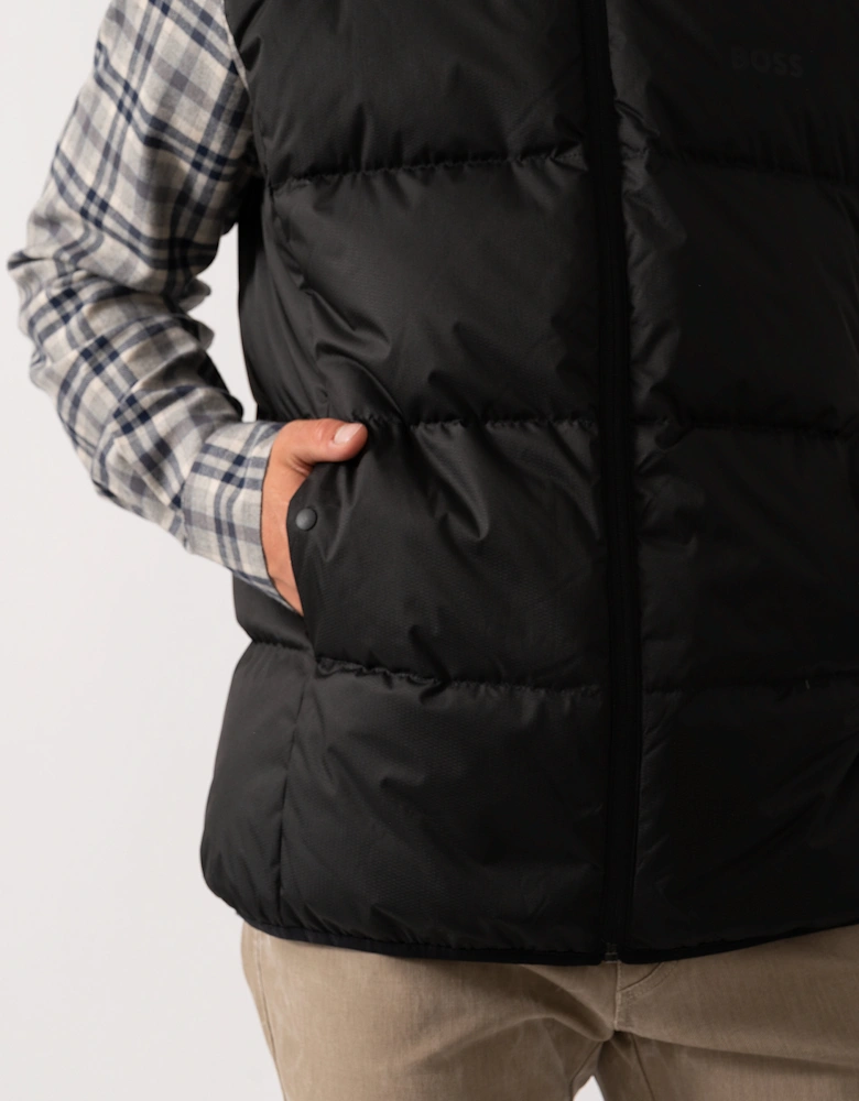 BOSS Green Block-X Mens Gilet - Black 001