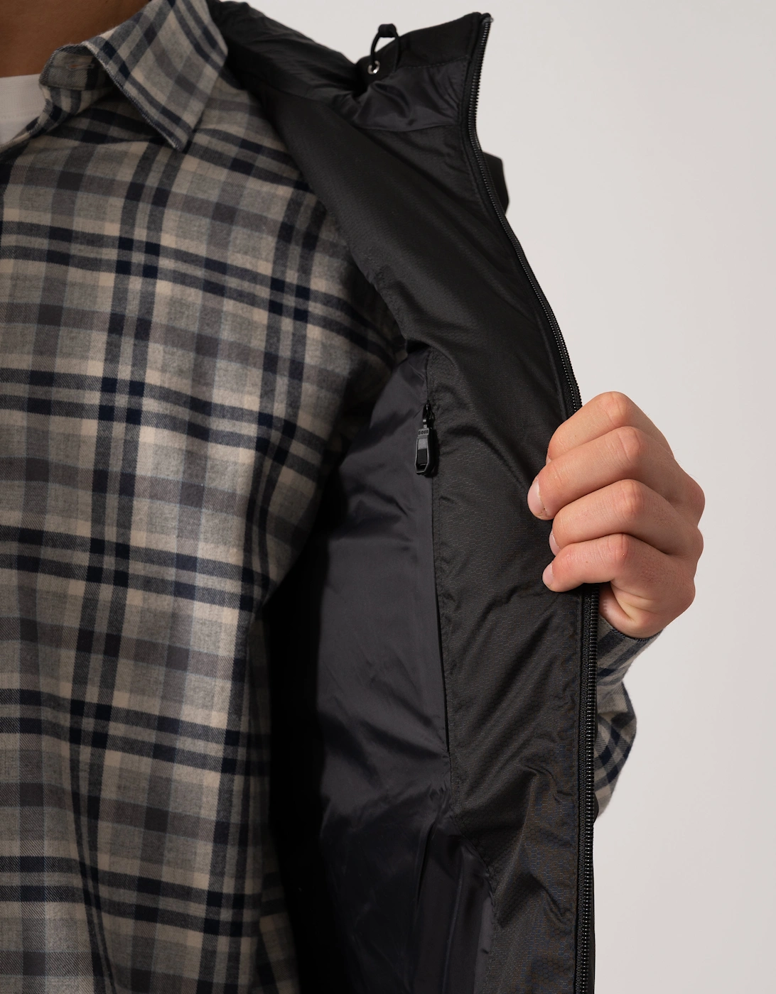 BOSS Green Block-X Mens Gilet - Black 001