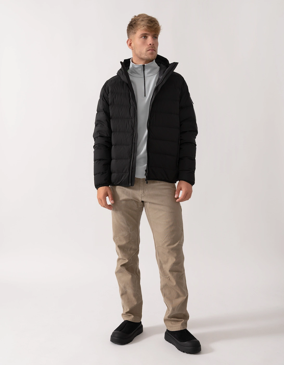 BOSS Green Riplite JT Mens Jacket - Black 001