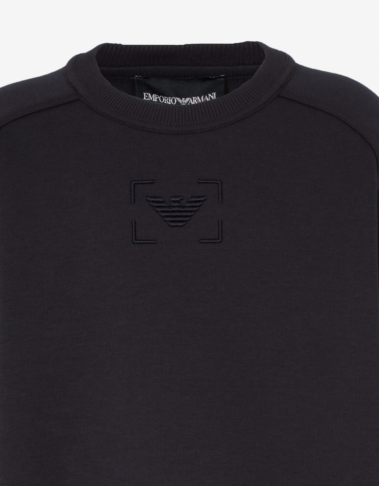Boys Logo Sweatshirt in Navy