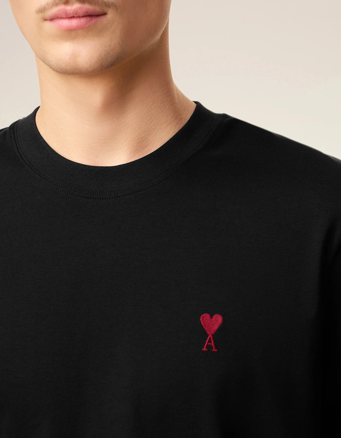 Small Red ADC Classic T-Shirt - Black