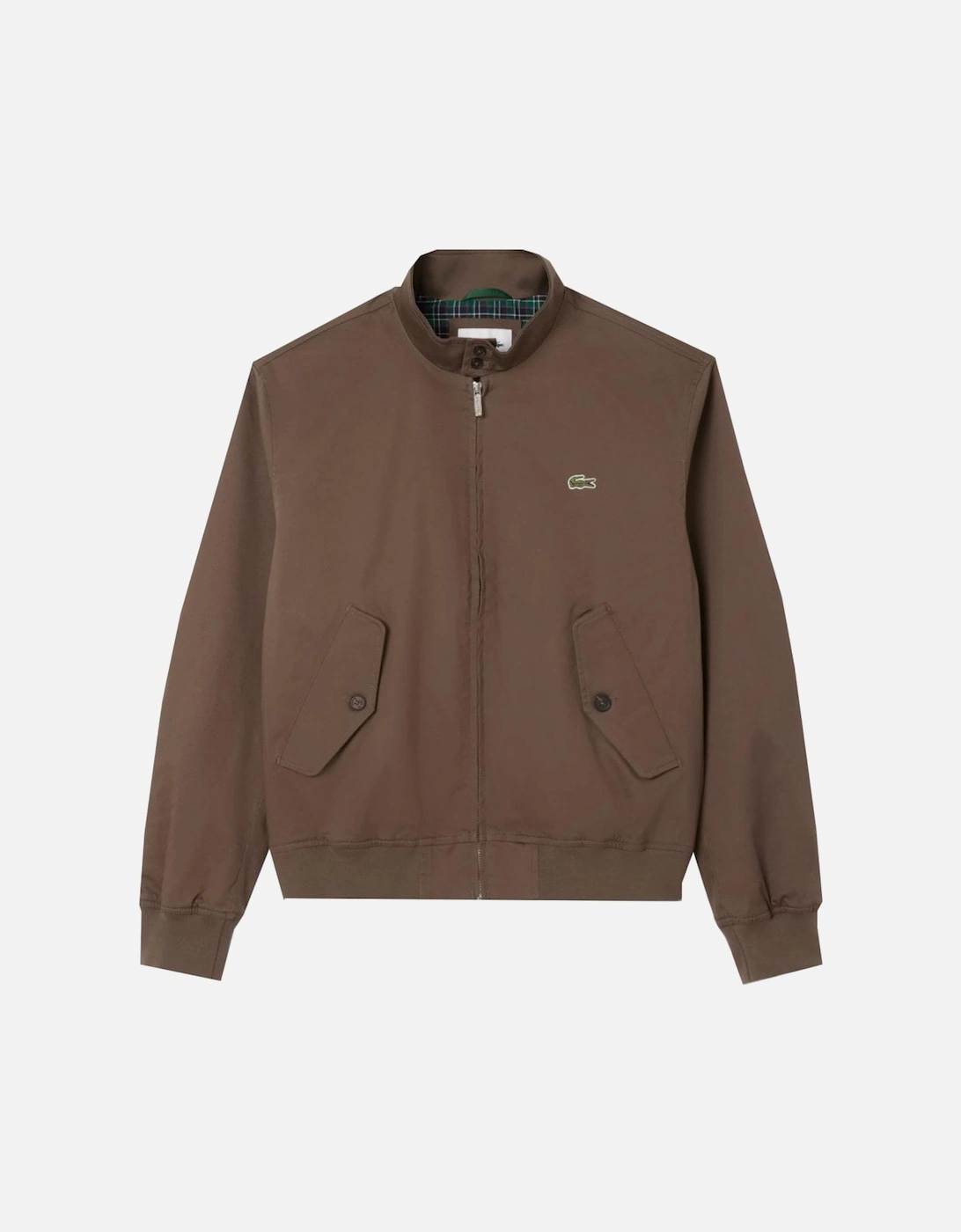 Men's Brown Water Repellent Twill Harrington Jacket, 4 of 3