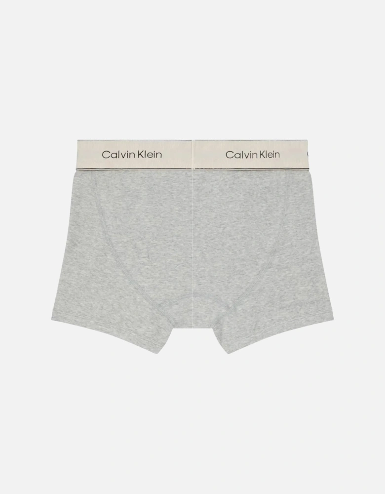 Women Heritage Cotton Boxer Brief, Grey Heather