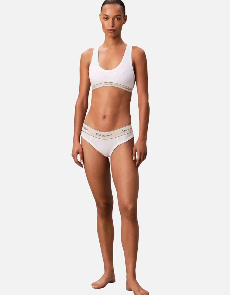 Heritage Cotton Bikini Brief, White