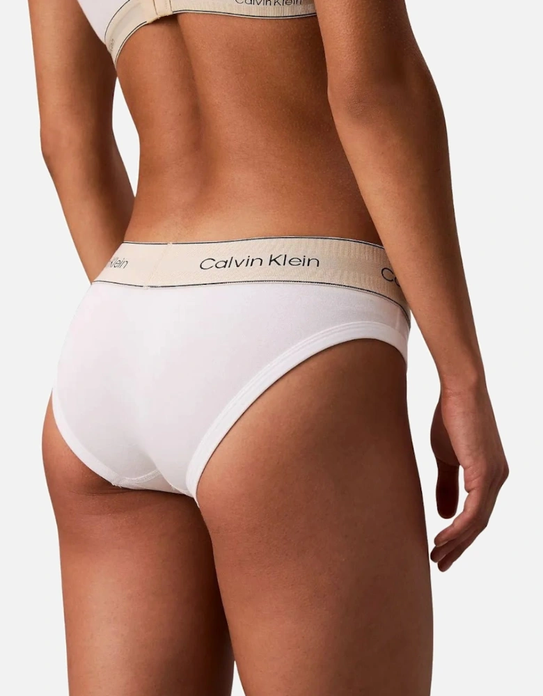 Heritage Cotton Bikini Brief, White