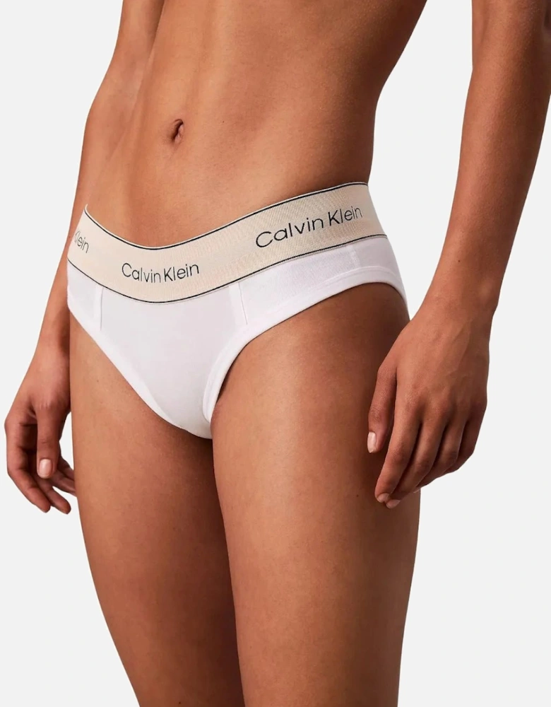 Heritage Cotton Bikini Brief, White