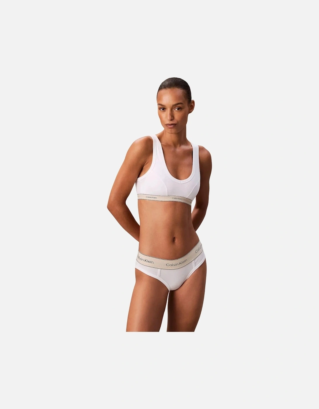 Heritage Cotton Bikini Brief, White