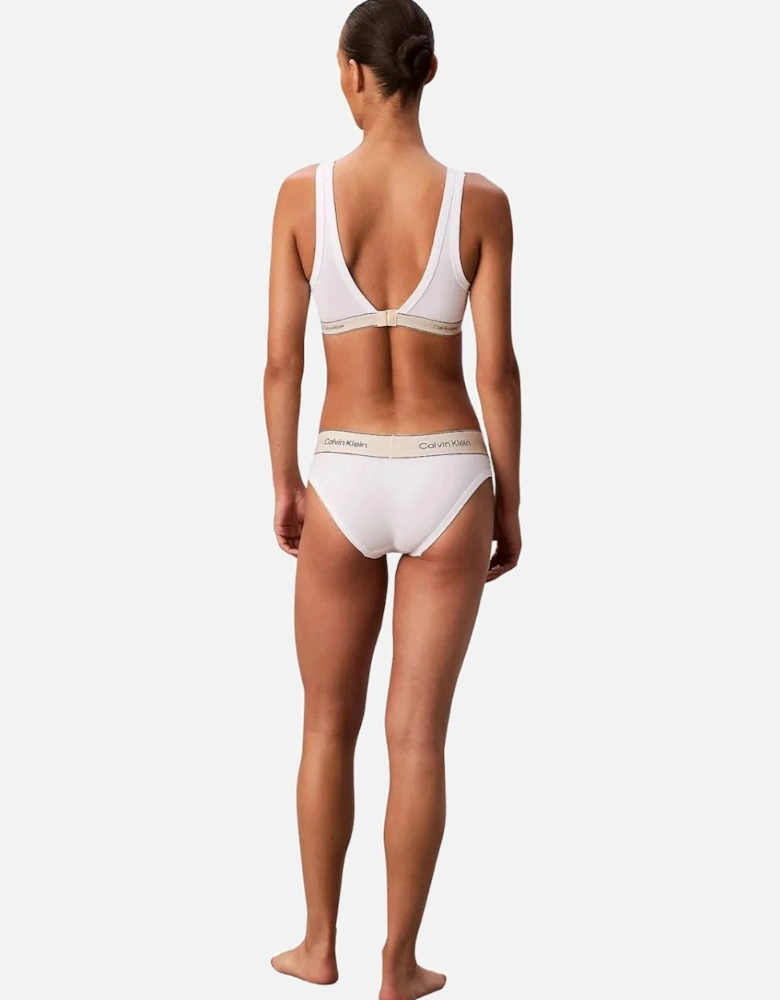 Heritage Cotton Bikini Brief, White