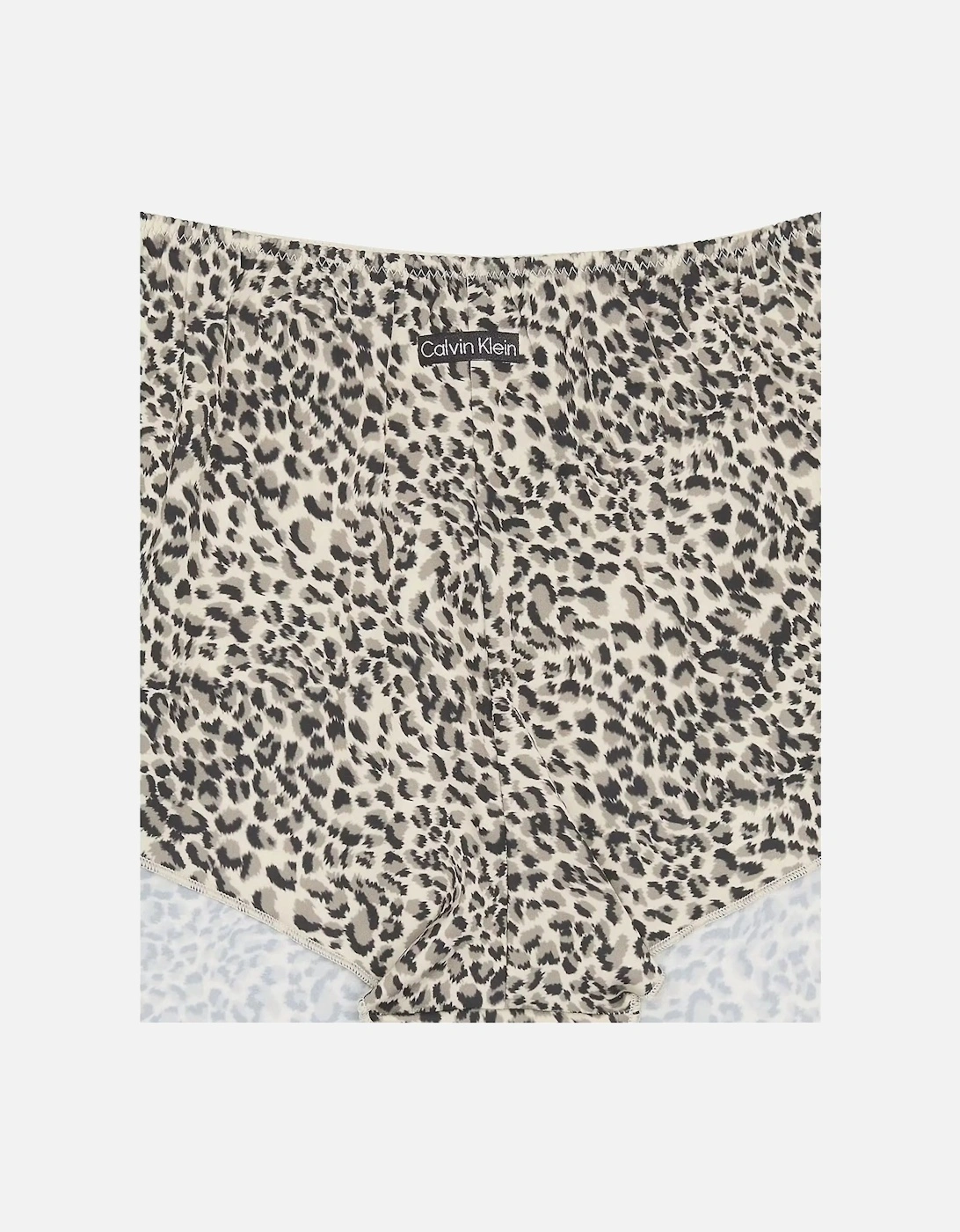 Signature Satin Boy Short, Animal Print
