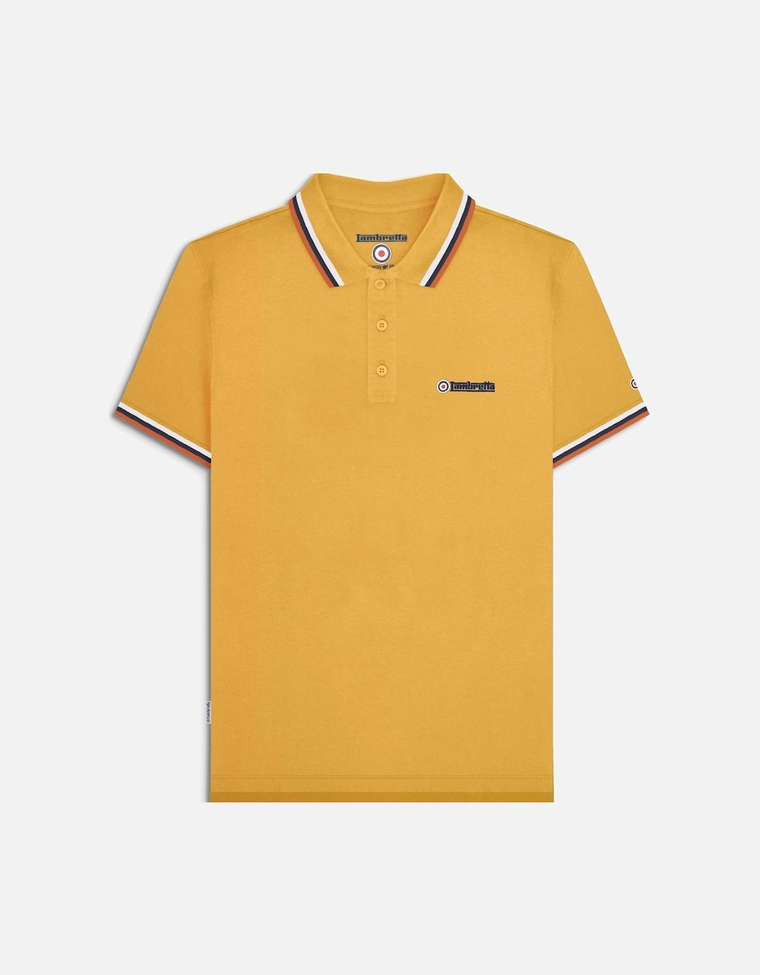 Mens Triple Tipped Polo Shirt, 2 of 1