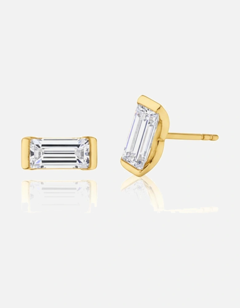 Linéa Baguette Studs