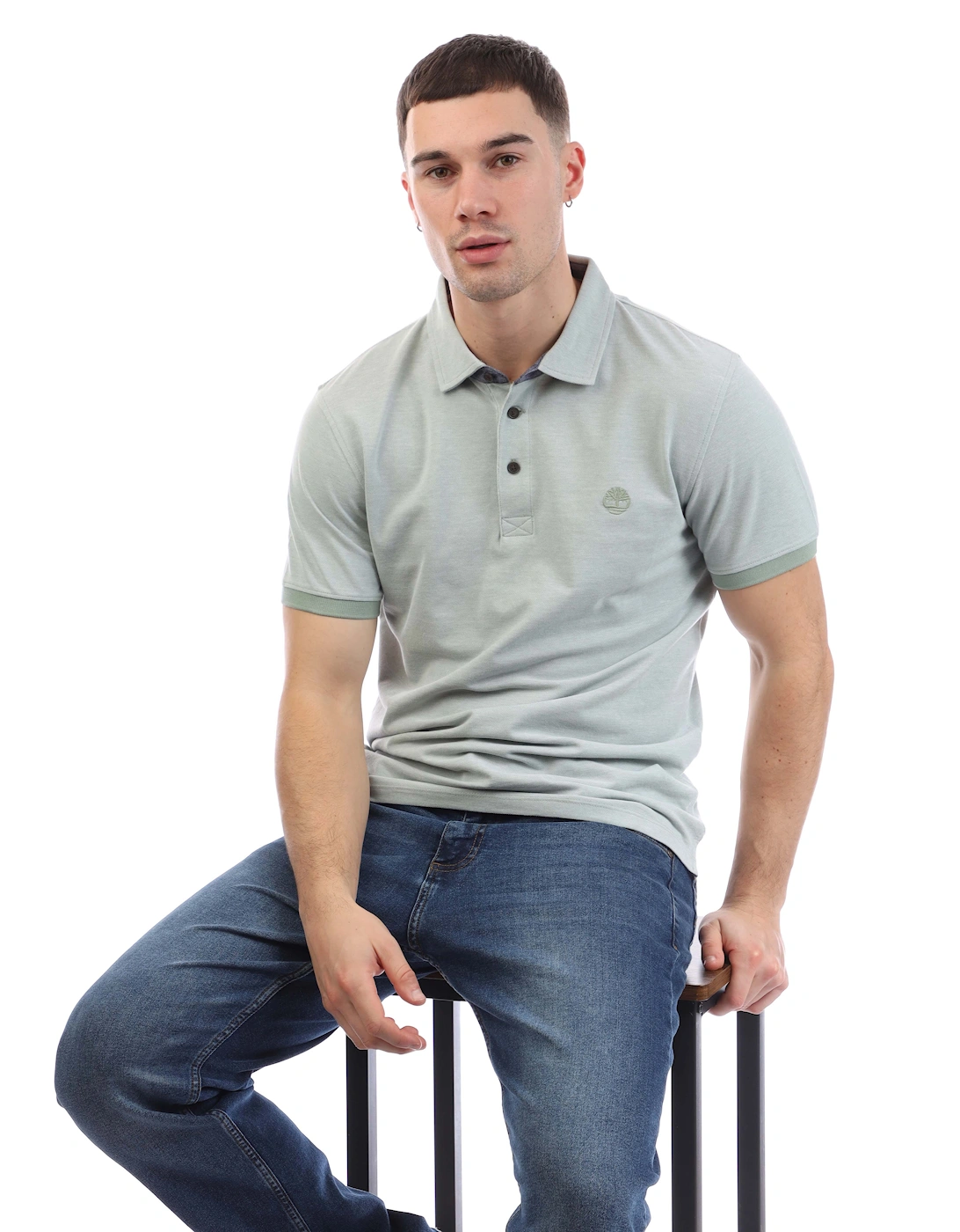 Baboosic Brook Oxford Polo Shirt