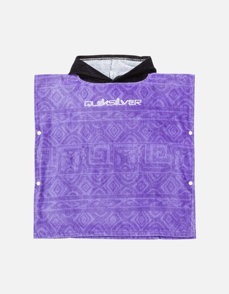 Kids Hooded Surfing Hoodie Towel Surf Poncho - 2-7 Years