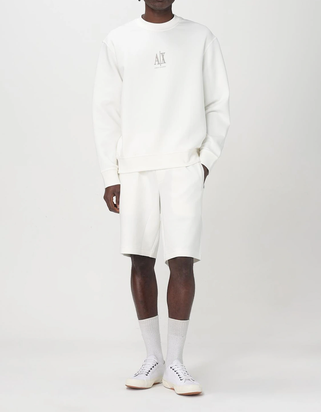 AX Logo Crewneck Sweatshirt