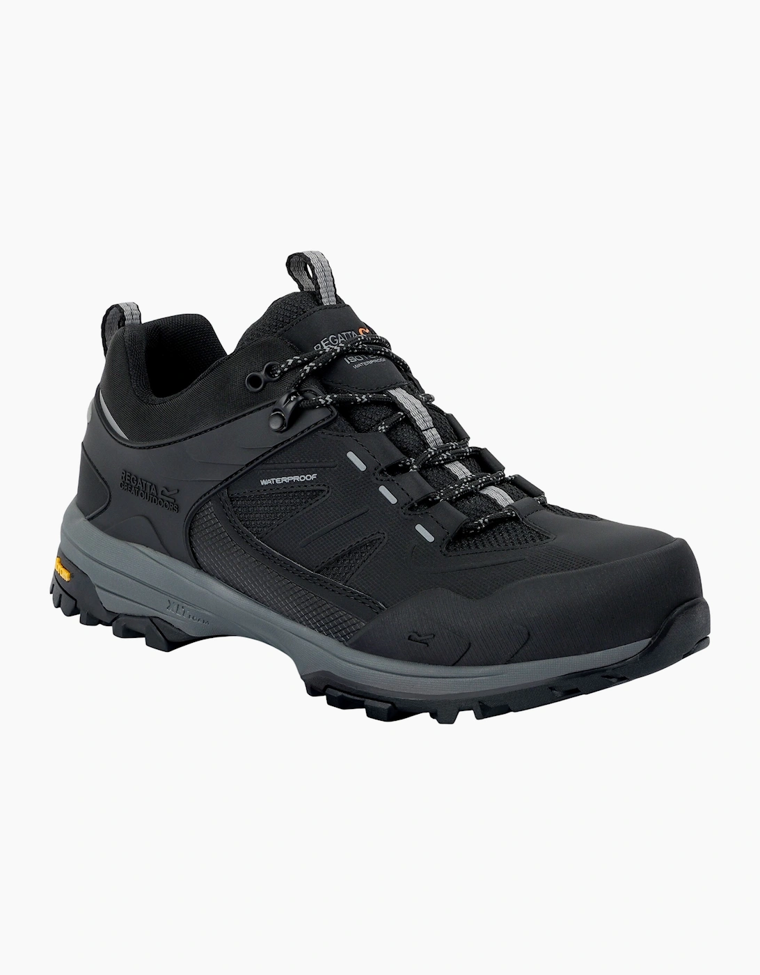 Regatta Men's Black Regen Low Walking Boots - Size: 10 Uk