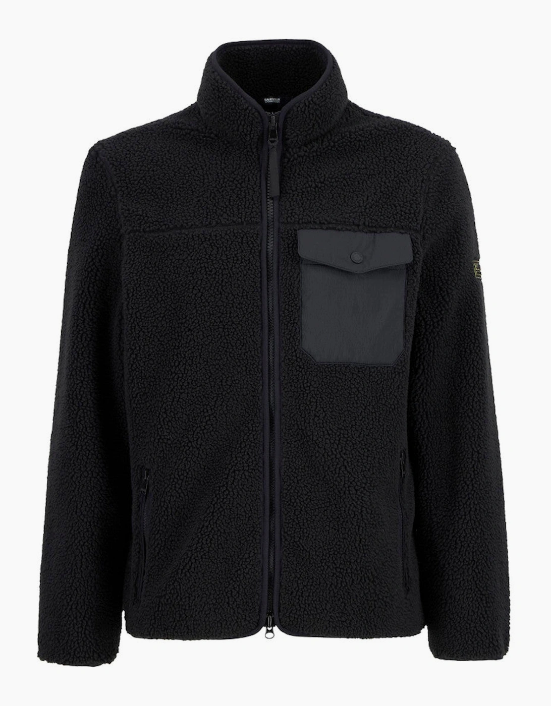 Men's Barbour International Mossdale Fleece BK11 Black - Size: 38/Regular