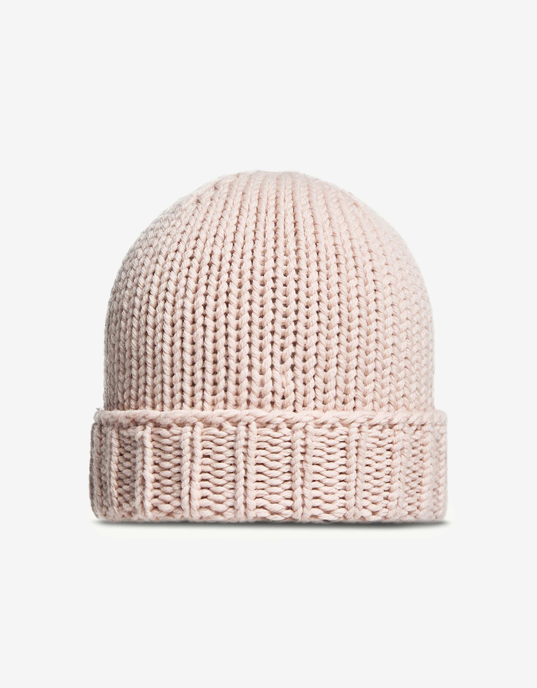 Enfant Girls Wool Knit Beanie Hat in Pink
