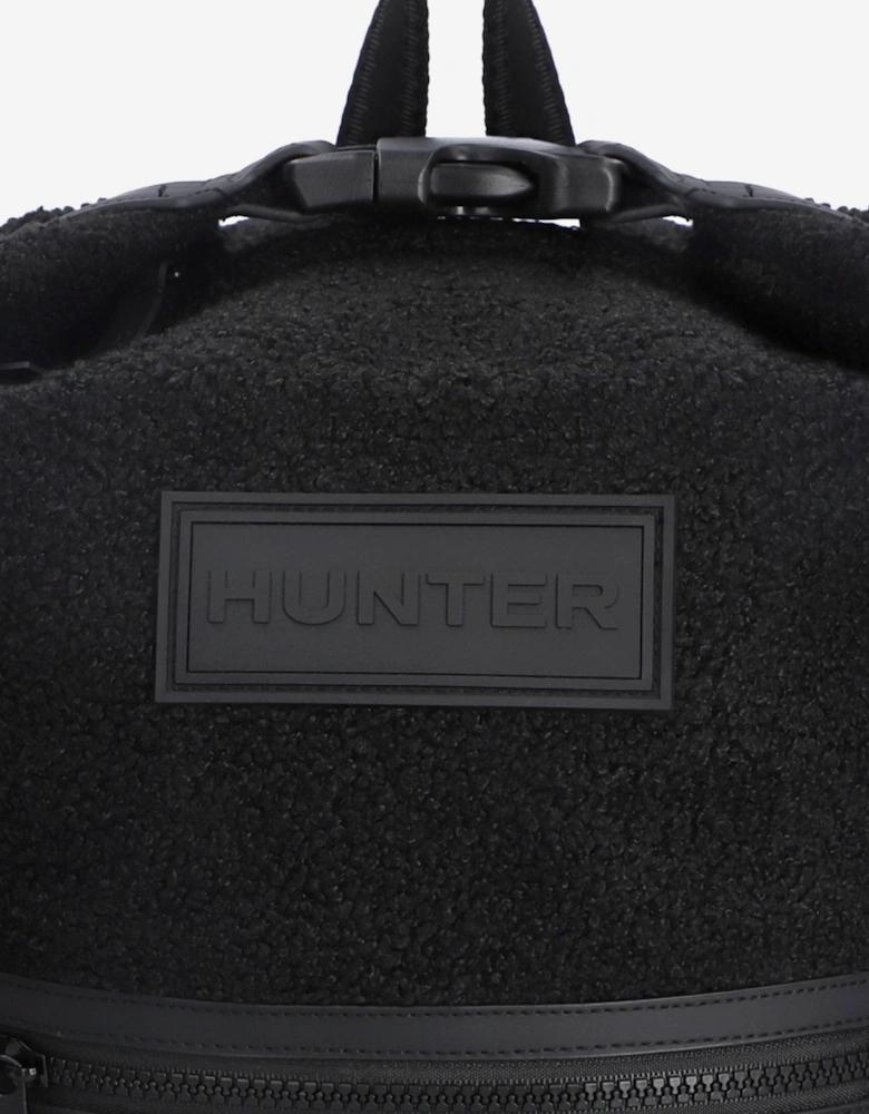 Kids Renfrew Borg Sherpa Top Clip Backpack in Black (38cm)