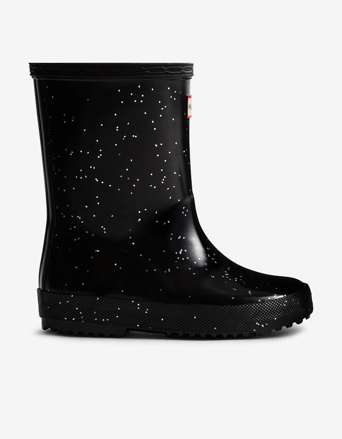 Kids First Giant Glitter Wellington Boots in Black, 5 of 4