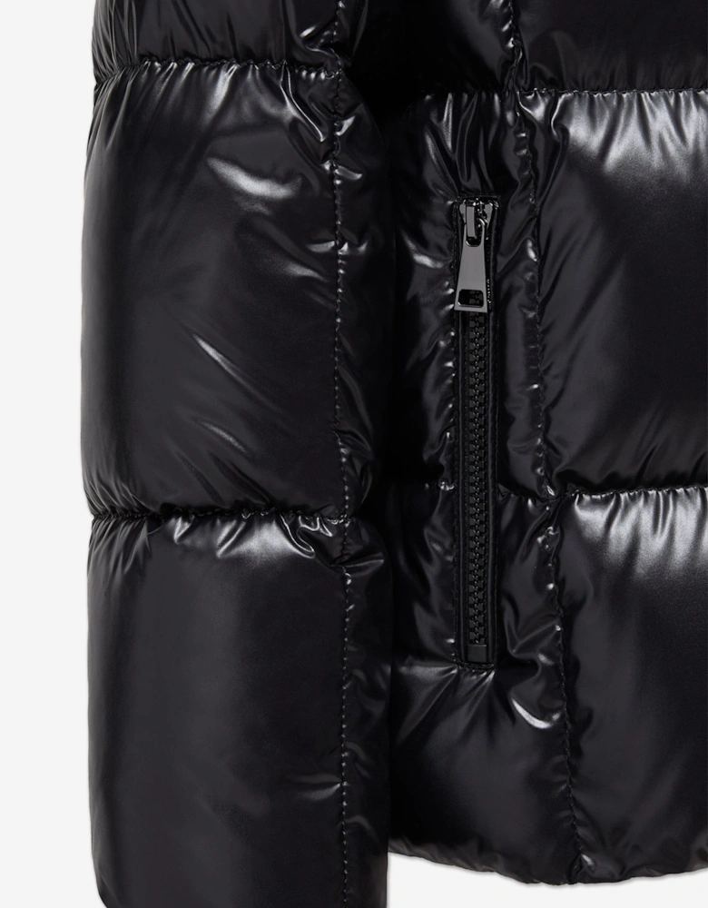 Enfant Girls Parana Down Padded Jacket in Black