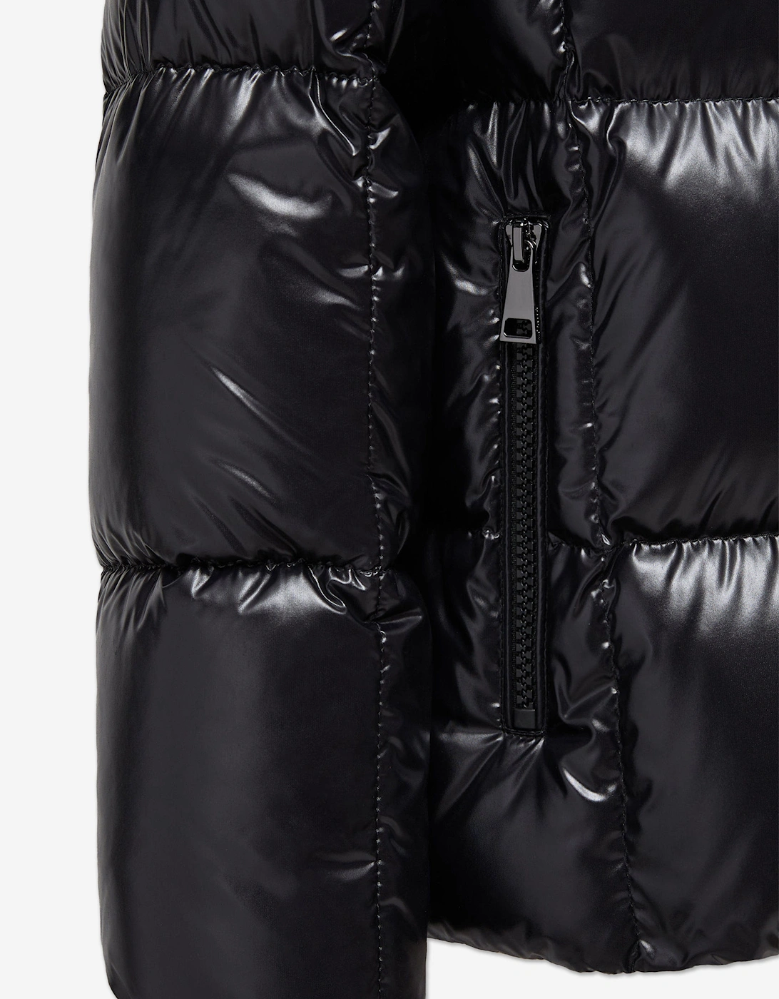 Enfant Girls Parana Down Padded Jacket in Black