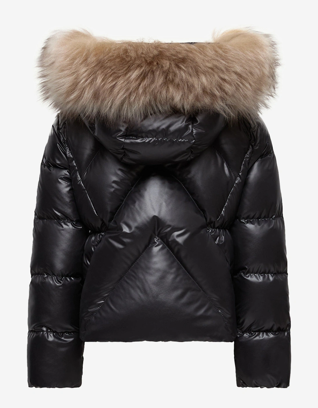 Enfant Girls Domas Down Padded Jacket in Black