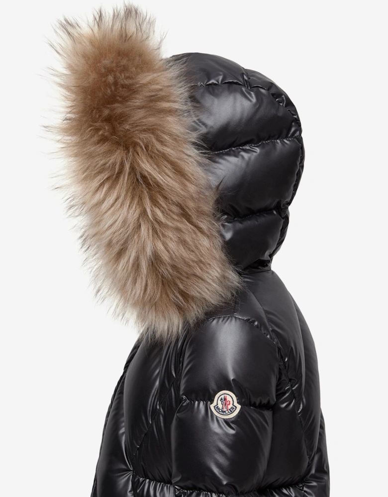 Enfant Girls Domas Down Padded Jacket in Black