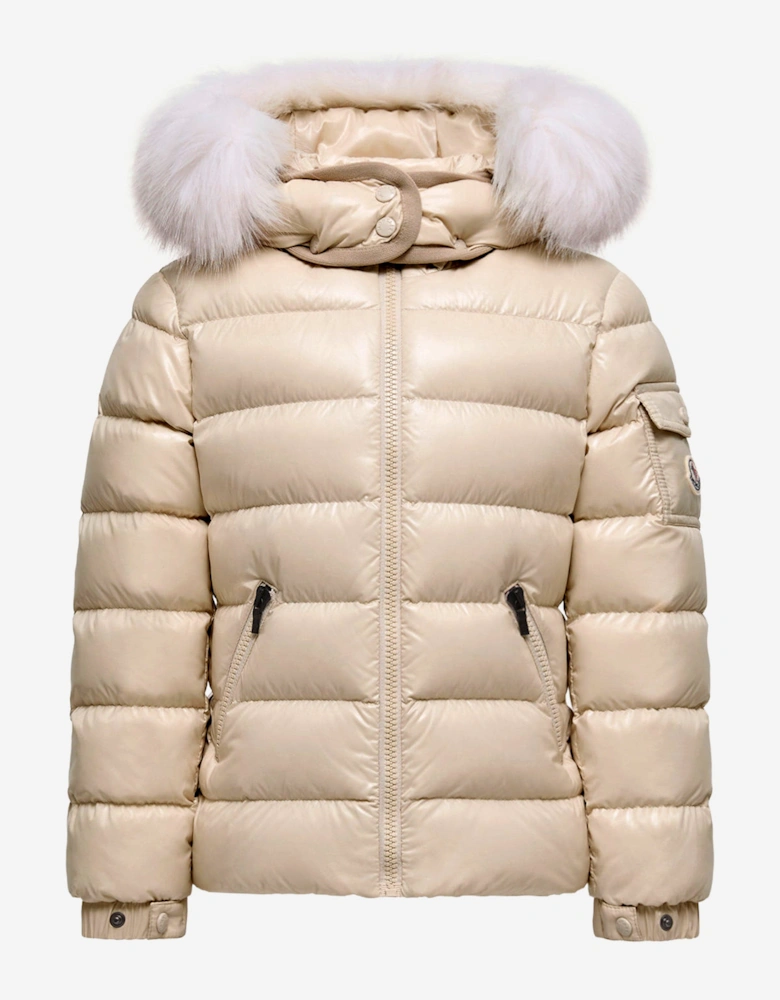 Enfant Girls Badyf Down Padded Jacket in Beige