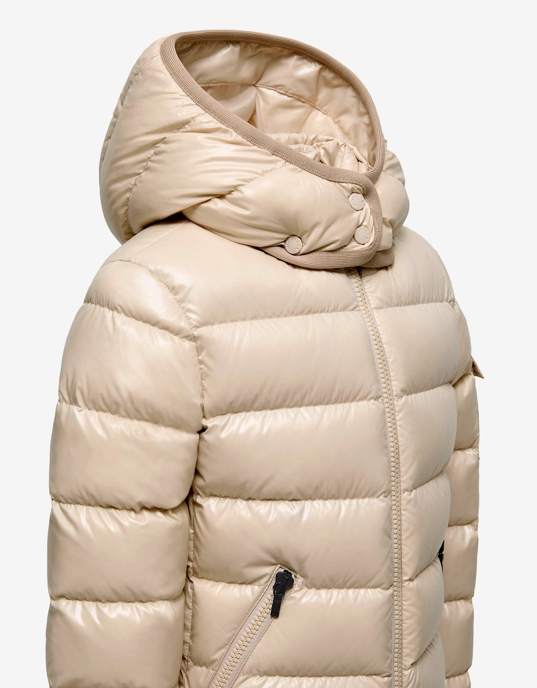 Enfant Girls Badyf Down Padded Jacket in Beige